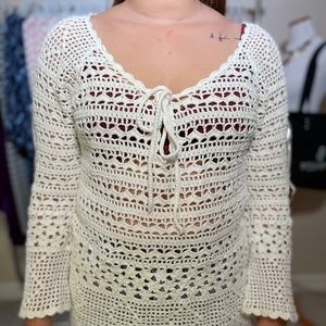 Not The Same Crochet Top/Cover Up